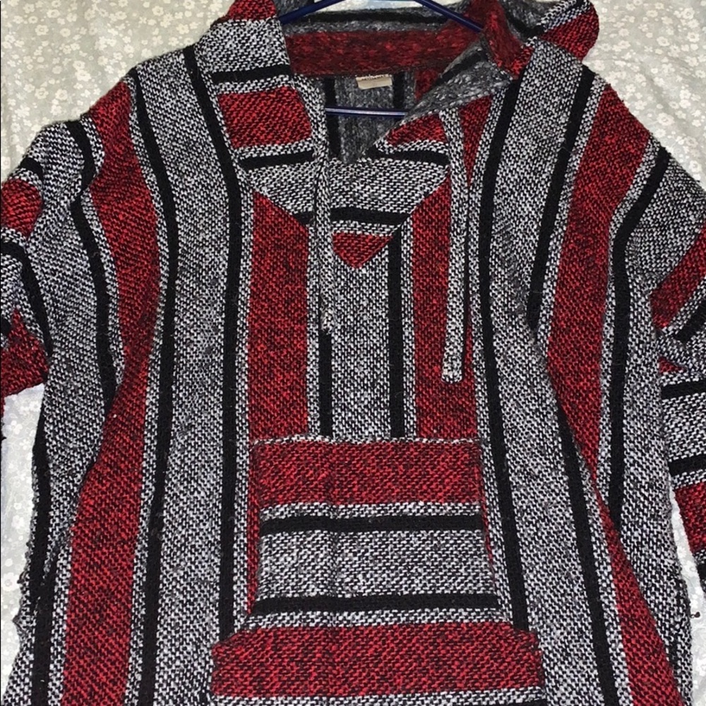 Red, Black, n White “Drug Rug” Hoodie